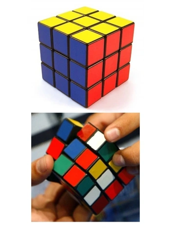 Yapboz Küp Puzzle Zeka Küpü Çocuk Gelişim Eğitici Zeka Oyunu Rubik