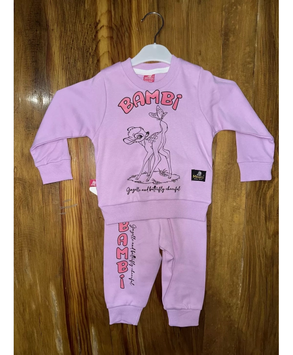 6-24 aylık bambi çocuk takımı lila
