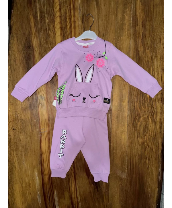 6-24 aylık tavşan baskılı lila