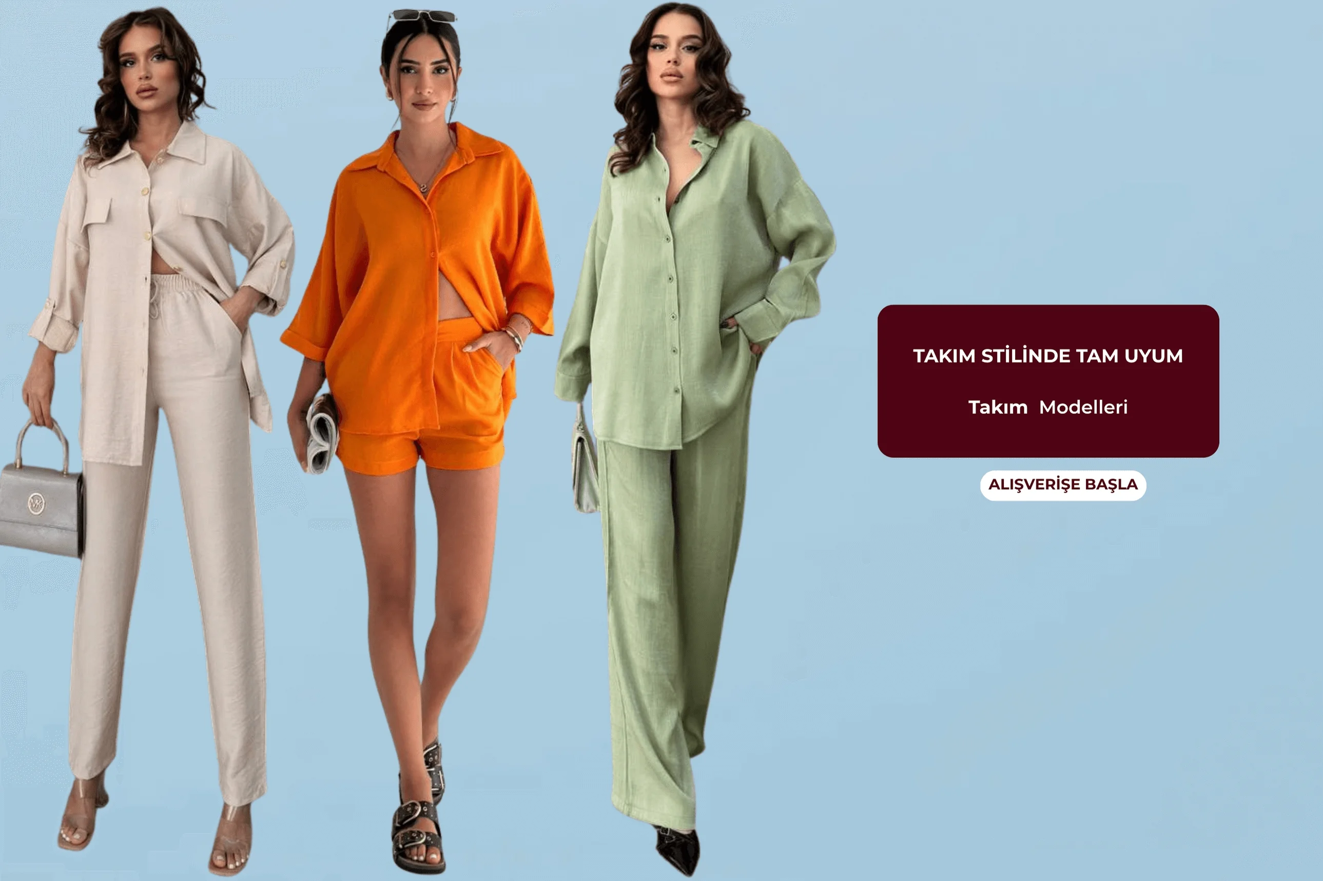 Hem şık hem de konforlu Metuca kadın alt-üst takım ve ikili takım modelleri