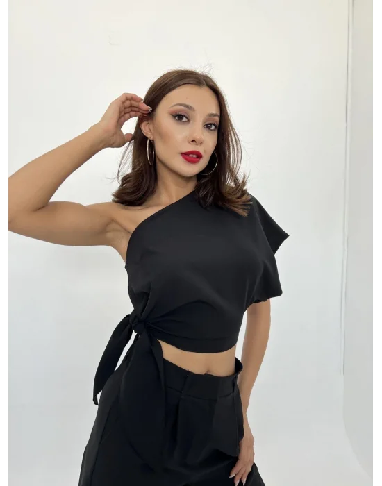4643 BLUZ-SİYAH