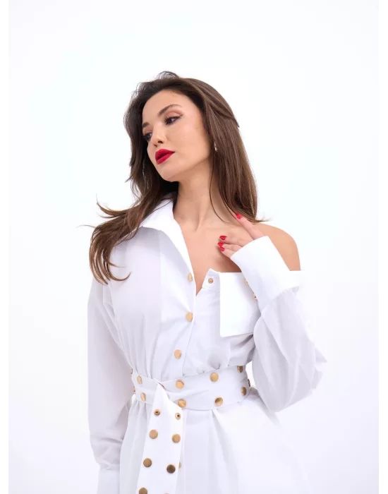 6493 GÖMLEK-BEYAZ