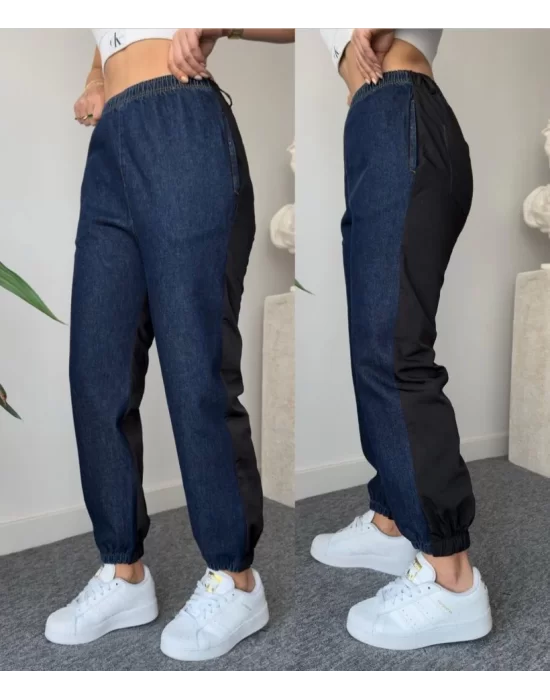 6627 KOT PANTOLON-MAVİ