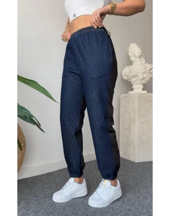 6627 KOT PANTOLON-MAVİ