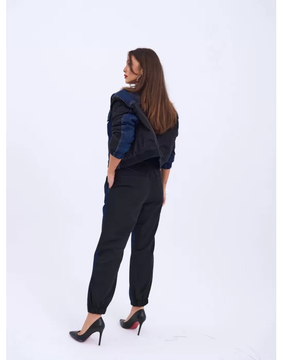 6627 KOT PANTOLON-MAVİ
