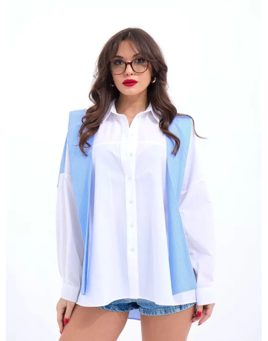 6749 GÖMLEK-DALLAS ÇİZGİLİ