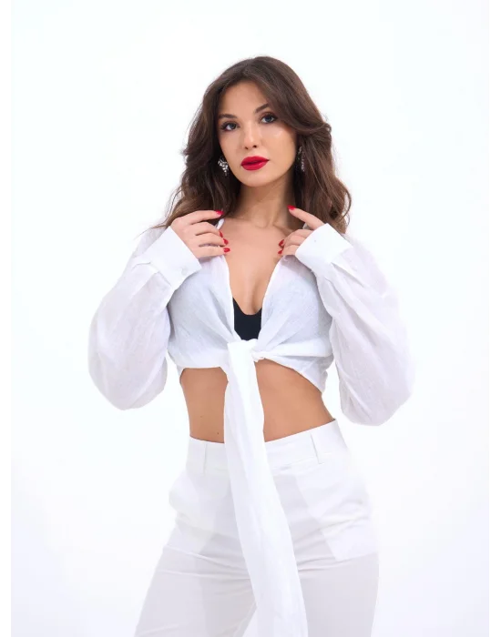 6759 CROP-BEYAZ