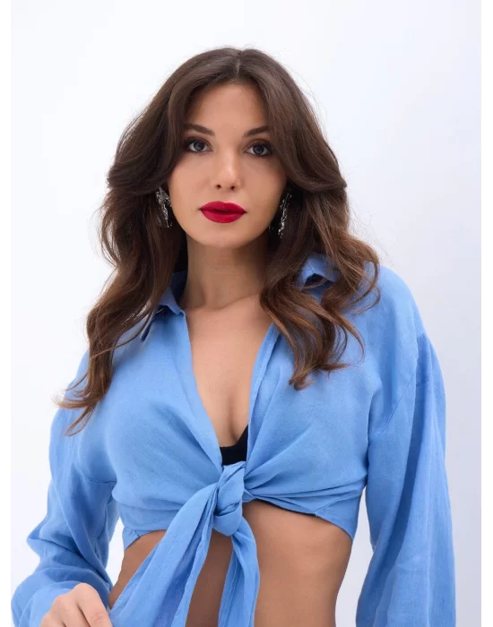 6759 CROP-MAVİ