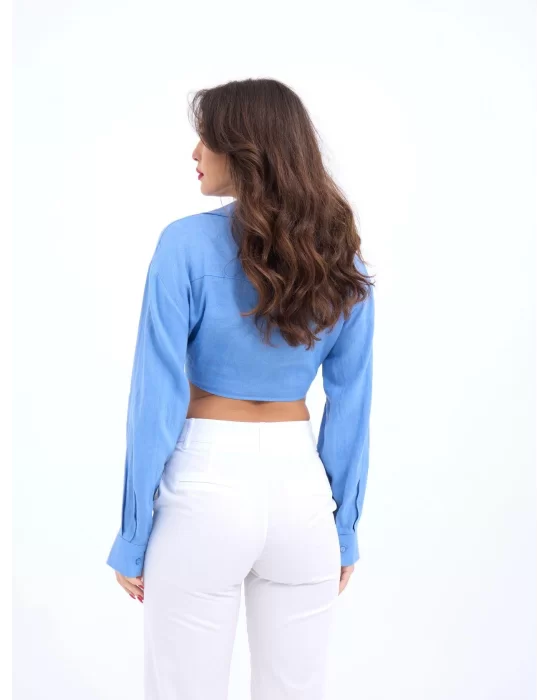 6759 CROP-MAVİ