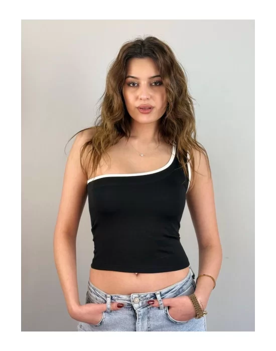 Tek Omuz Crop