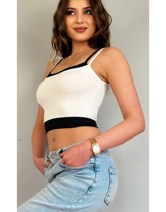 Sandy Kumaş Crop