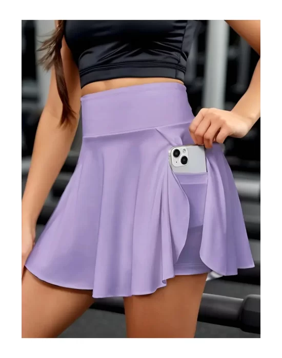 Şortlu Cepli Tenis Etek