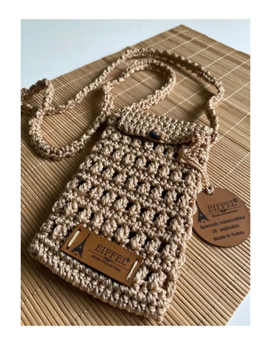 Pinterest Çanta El Örgü Kahverengi Hasır