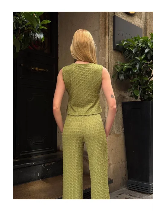 Pantolon Gofre Kumaş