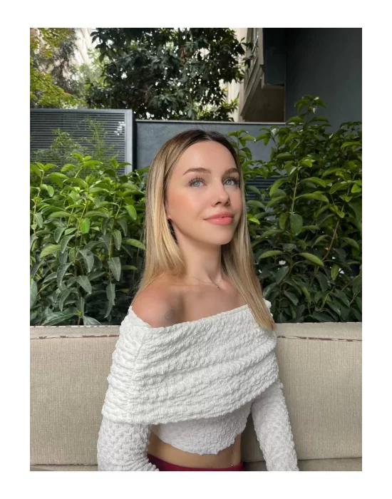 Madonna Yaka Gofre Kumaş Crop Bluz - Kadın Yeni Model