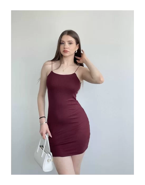Basic Askılı Mini Elbise