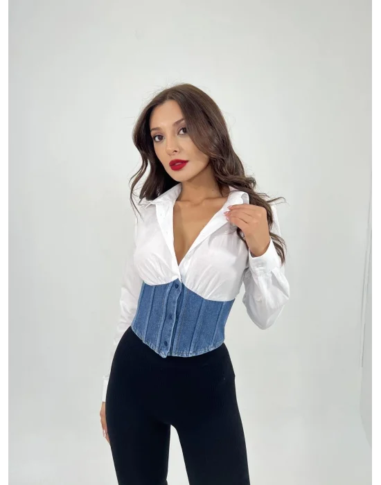 6963 GÖMLEK-BEYAZ