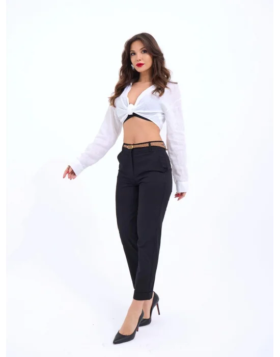 7116 PANTOLON-SİYAH