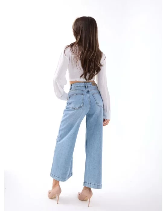 7356 KOT PANTOLON-MAVİ
