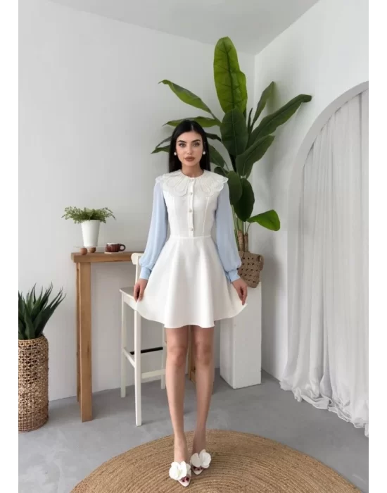 Asıo Bebe Yaka Elbise