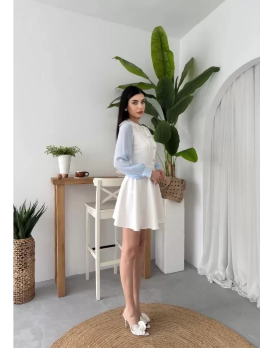Asıo Bebe Yaka Elbise