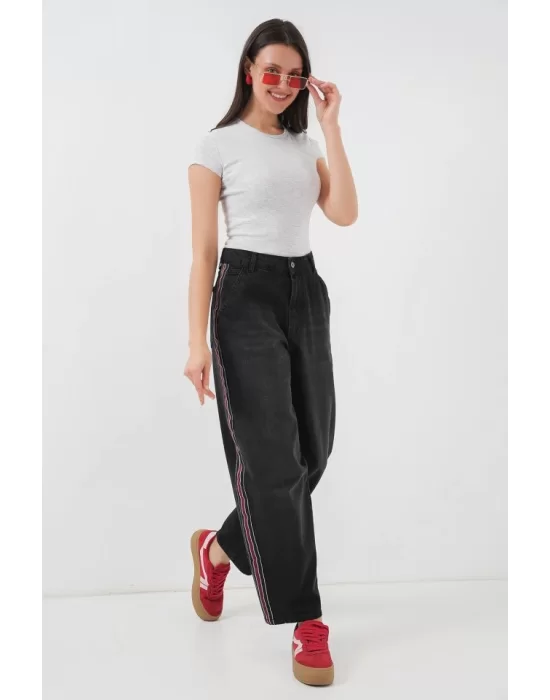 Baggy Kot Pantolon 6700 - Siyah