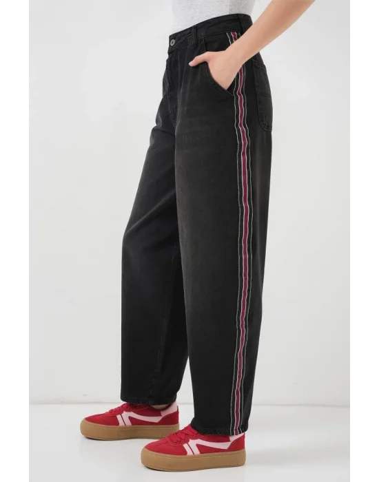 Baggy Kot Pantolon 6700 - Siyah