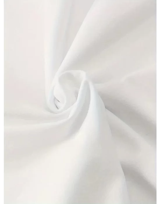 Baskılı Oversize Bisiklet Yaka T-shirt - Beyaz