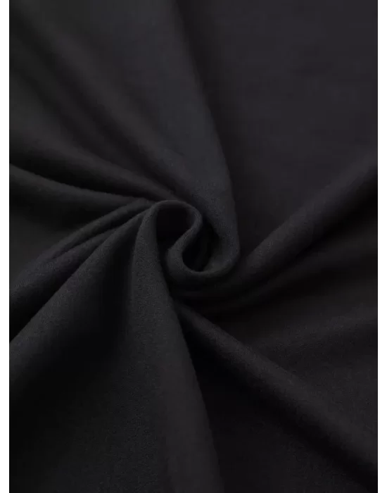 Baskılı Oversize Bisiklet Yaka T-shirt - Siyah