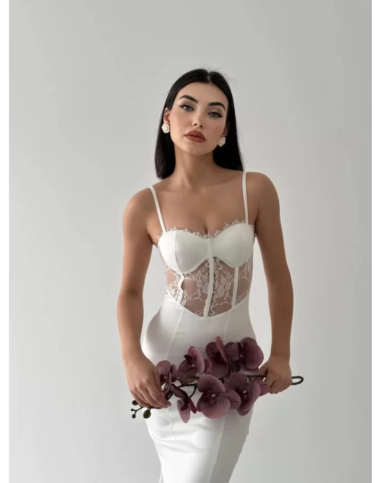 Begonia İp Askılı Elbise