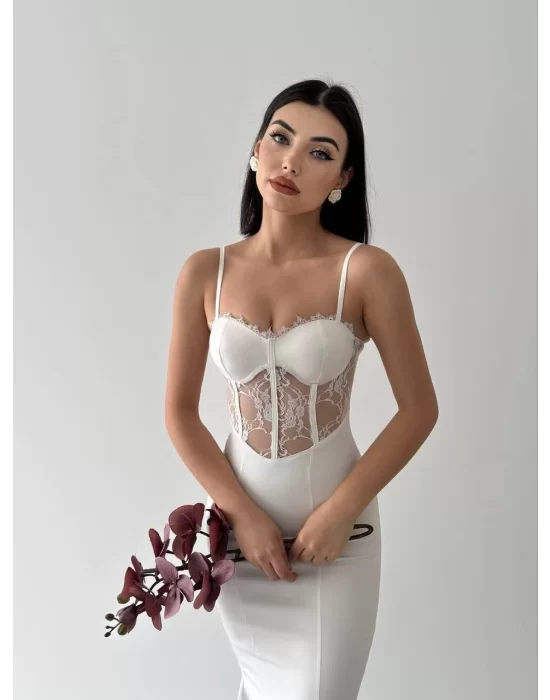 Begonia İp Askılı Elbise