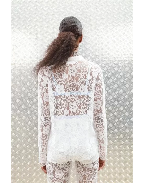 Beluga Dantel Pantolon Takım 9589-08