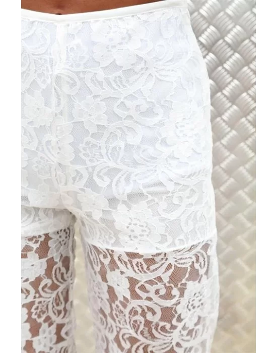 Beluga Dantel Pantolon Takım 9589-08