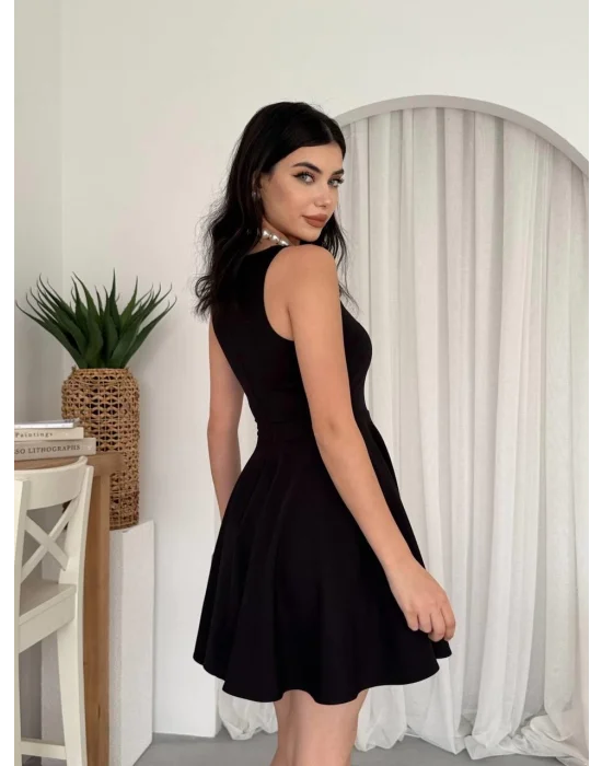 Berl Cep Detaylı Elbise