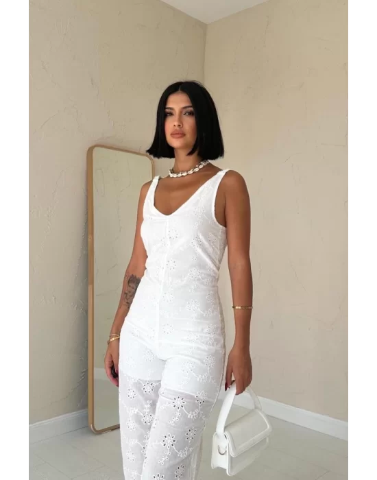 Beyaz Fisto Tulum