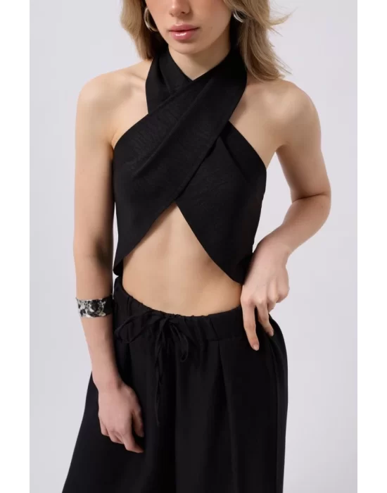 Çapraz Bağlamalı Keten Crop