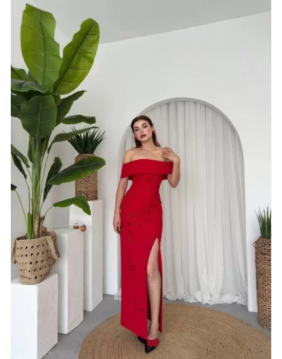 Cası StraplezElbise