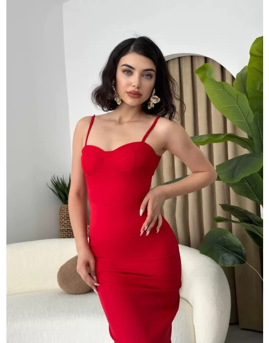 Chatelet Askılı Kalem Elbise
