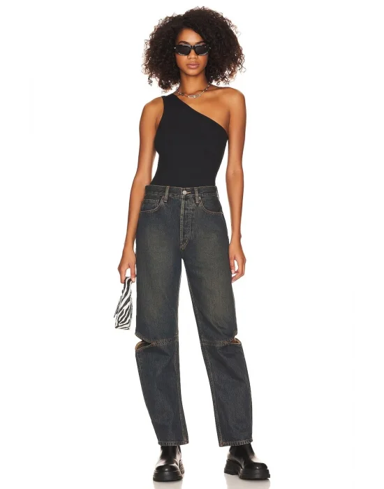 Düşük Omuz Bodysuit