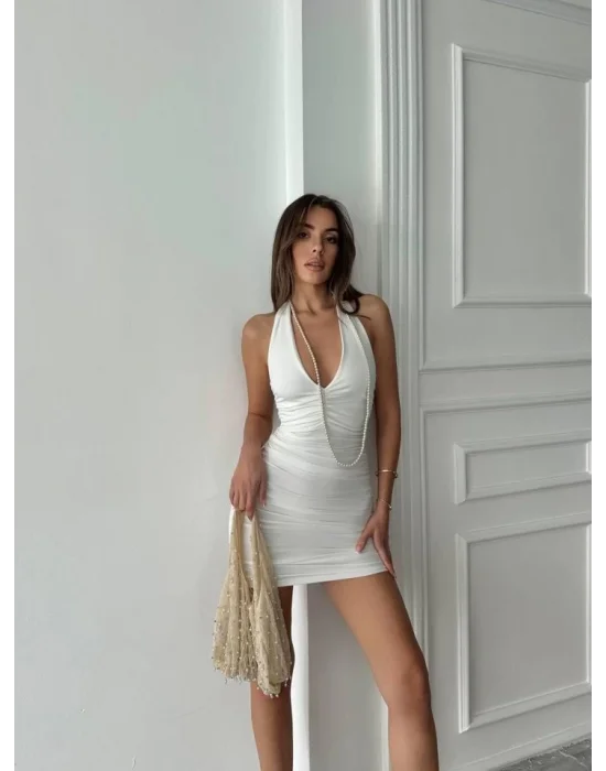HALTER YAKA ELBİSE
