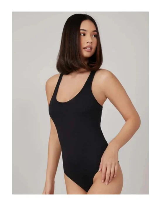 Kadın Askılı Ipek Jarse Bodysuit