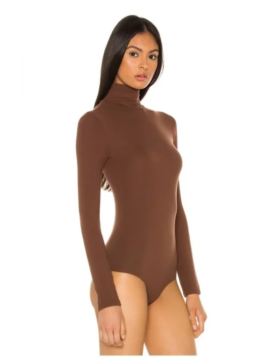 Kadın Balıkçı Yaka Bodysuit