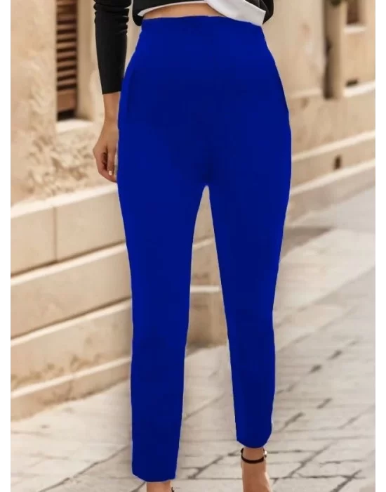 Kadın çima Detay Ithal Krep Pantolon