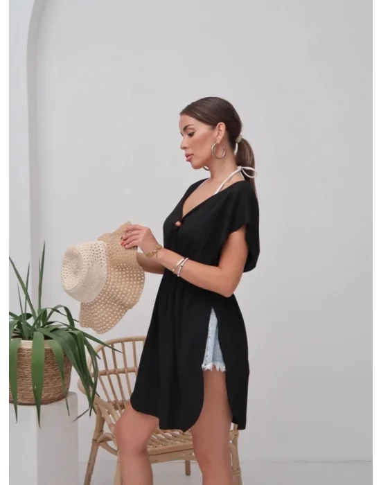 Kadın Ip Ve Bel Büzgü Detay Pareo