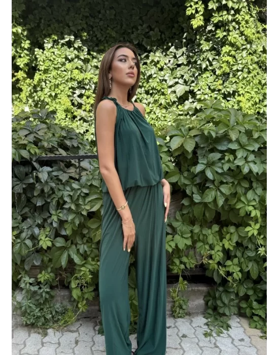 Kadın Omuz Askılı Döküm Detay Salaş Sandy Bluz