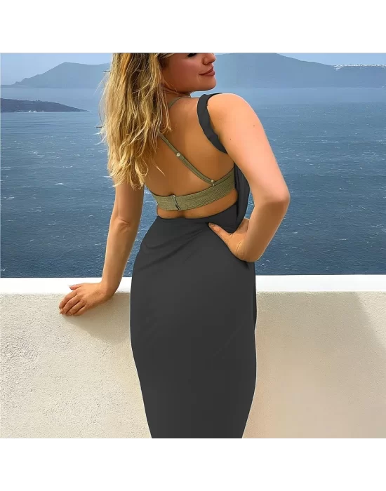 Kadın Sandy Pareo Plaj Elbisesi