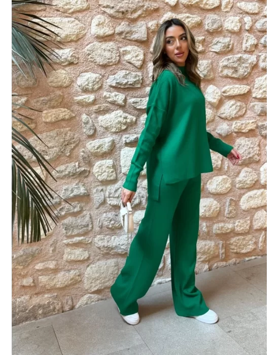 Kadın Uzun Kollu Triko Ikili Takım