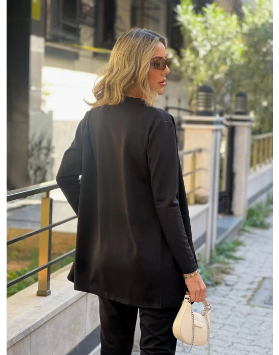 Kadın Uzun Kollukrep üçlü Takım
