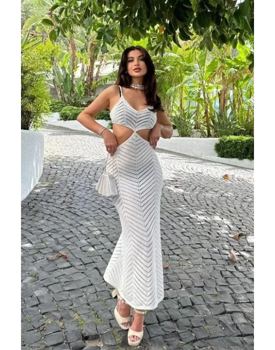 Kerry Sırt Dekolteli Cut Out Elbise 2776