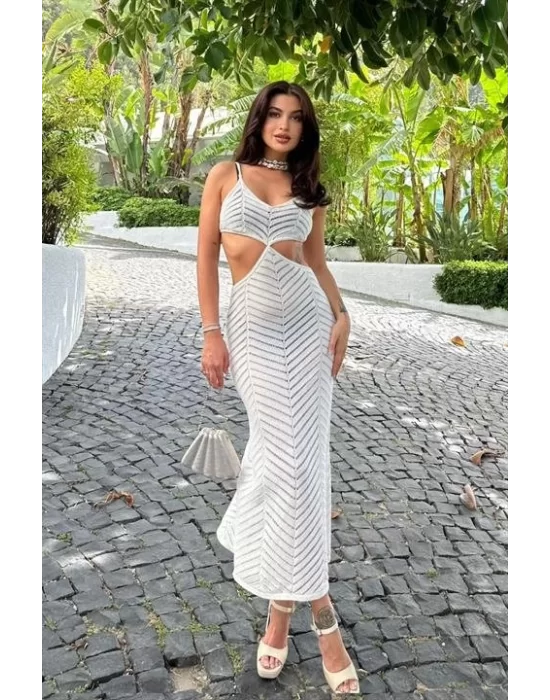 Kerry Sırt Dekolteli Cut Out Elbise 2776